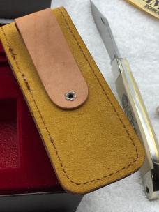 Schrade Cutlery Corp Vintage Limited Edition Kachina Scrimshaw 1 Lock Blade