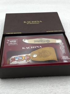 Schrade Cutlery Corp Vintage Limited Edition Kachina Scrimshaw 1 Lock Blade