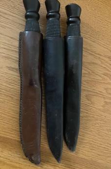 FROM MY RUSSELL COLLECTION  ***  3 J. RUSSELL G.R.W. THISTLE BOWIE + IVER JOHNSON