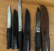 FROM MY RUSSELL COLLECTION  ***  3 J. RUSSELL G.R.W. THISTLE BOWIE + IVER JOHNSON