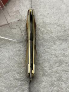 Colonel Coon 2 Blade Stag Muskrat 1 of 200 New In Box Made In USA