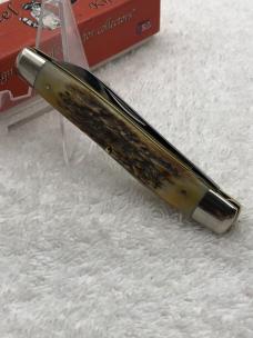 Colonel Coon 2 Blade Stag Muskrat 1 of 200 New In Box Made In USA