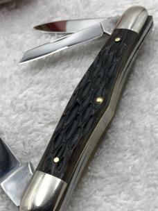 Colonel Coon 3 Blade Stockman Whittler Bone Handle 1 of 400 NIB Made In USA