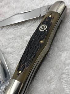Colonel Coon 3 Blade Stockman Whittler Bone Handle 1 of 400 NIB Made In USA