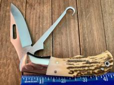 Beretta Bird and Trout Double Lockback Stag Made in Italy