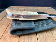 Beretta Bird and Trout Double Lockback Stag Made in Italy