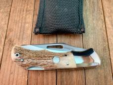 Beretta Bird and Trout Double Lockback Stag Made in Italy