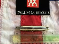 Rare! 1975 Vintage J A Henckels Half Whittler (Mdl# 1780) Pocket Knife w/ Super Stag Handles! NOS