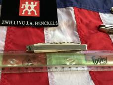 Rare! 1975 Vintage J A Henckels Half Whittler (Mdl# 1780) Pocket Knife w/ Super Stag Handles! NOS
