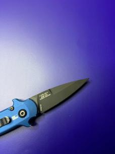 Kershaw Launch 12 Mini Stiletto Automatic Knife 7125BluBlk