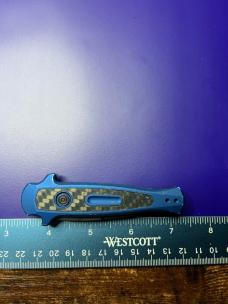Kershaw Launch 12 Mini Stiletto Automatic Knife 7125BluBlk