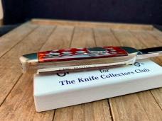 Cattaraugus Cutlery Sleeveboard Whittler For the KCC 1990 Brown Jigged Bone Seki Japan 