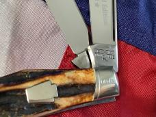 Schatt & Morgan GunStock Stockman w/ Super Stag Handles -NOS & NM