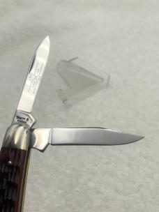 Schatt & Morgan Cutlery Co 2007 Series XVII Dogleg Whittler 3 Blade Pocket Knife