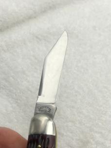 Schatt & Morgan Cutlery Co 2007 Series XVII Dogleg Whittler 3 Blade Pocket Knife