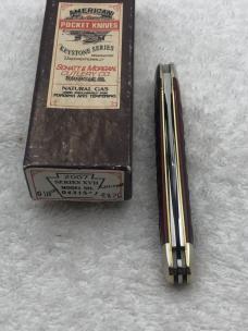 Schatt & Morgan Cutlery Co 2007 Series XVII Dogleg Whittler 3 Blade Pocket Knife