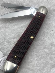 Schatt & Morgan Cutlery Co 2007 Series XVII Dogleg Whittler 3 Blade Pocket Knife