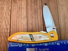 Seki Cut Linerlock Gold Lip Pearl and Abalone Seki Japan
