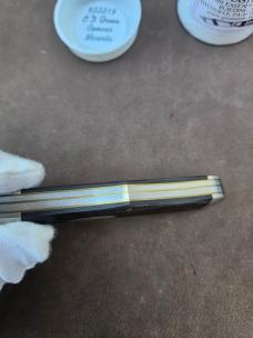 Gec 922219 OD Green Canvas Micarta 