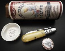 1/31 2016 GEC #142216 SFO Charlie Campagna TC Lick Creek Barlow 2-Blade Smooth White Bone
