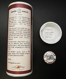 1/31 2016 GEC #142216 SFO Charlie Campagna TC Lick Creek Barlow 2-Blade Smooth White Bone