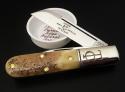 1/106 Great Eastern Cutlery #14 TC Barlow Purple Sage Natural Bone GEC 143223