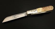 1/106 Great Eastern Cutlery #14 TC Barlow Purple Sage Natural Bone GEC 143223