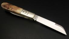 1/106 Great Eastern Cutlery #14 TC Barlow Purple Sage Natural Bone GEC 143223