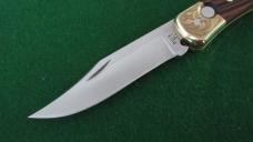 c. 2001 BUCK 110 Folding Hunter Automatic ENGRAVED MINT 