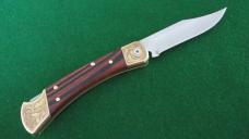 c. 2001 BUCK 110 Folding Hunter Automatic ENGRAVED MINT 
