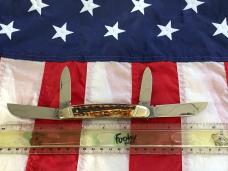 Super Stag Bulldog Brand Congress w/ S&D Our Best Blade Etch w/ Gnarly Stag Handles -NOS