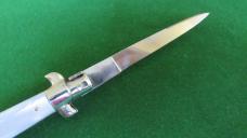 Vintage c. 1960's M. Italy INOX 23cm (9") Imitation Pearl Swivel Bolster Unused 