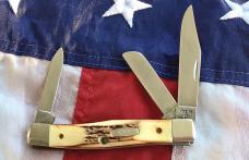 Case xx 1986 Stockman Knife Mdl# 53032 SS With Sweet Stag Handles -NOS 