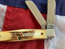 Case xx 1986 Stockman Knife Mdl# 53032 SS With Sweet Stag Handles -NOS 