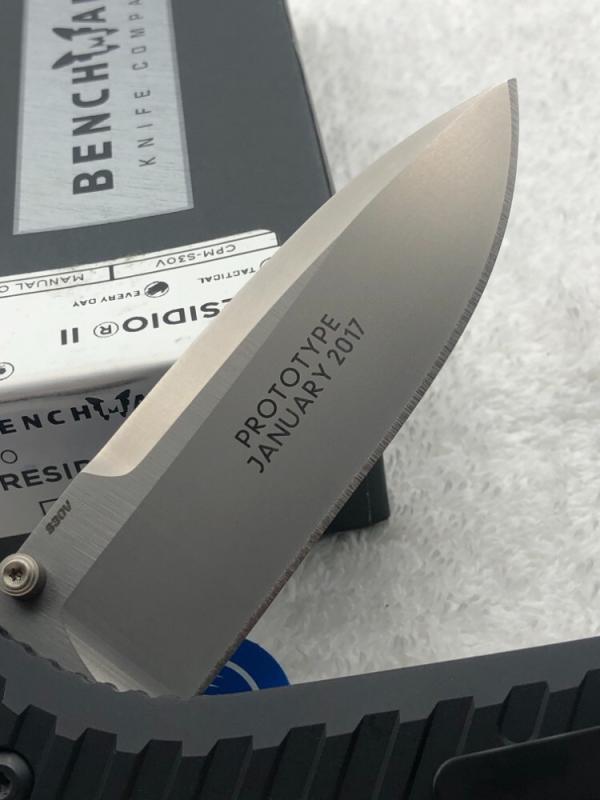 Benchmade 570 Presidio II Prototype New In Box Made In USA Discontinued