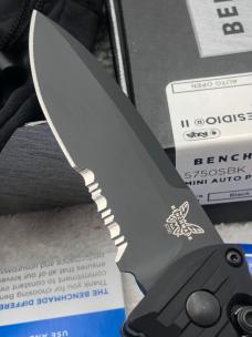 Benchmade 5750SBK Mini Auto Presidio II First Production #645 of 800 New In Box