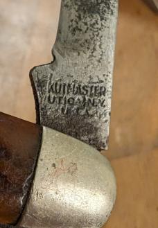 Vintage Mid Century KUTMASTER 2 Blade Pocket Knife