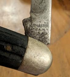 Vintage Mid Century KUTMASTER 2 Blade Pocket Knife