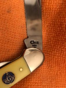 1997 Case Canoe with Mason Shield