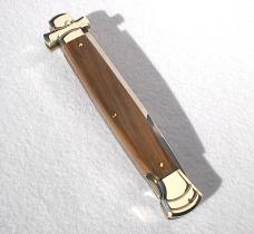 NEW A.G.A. CAMPOLIN 11" MALTESE SANTOS MAHOGANY WOOD MODIFIED BAYONET BLADE NICKEL SILVER BOLSTERS
