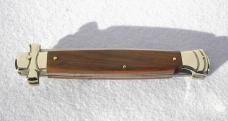 NEW A.G.A. CAMPOLIN 11" MALTESE SANTOS MAHOGANY WOOD MODIFIED BAYONET BLADE NICKEL SILVER BOLSTERS