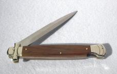 NEW A.G.A. CAMPOLIN 11" MALTESE SANTOS MAHOGANY WOOD MODIFIED BAYONET BLADE NICKEL SILVER BOLSTERS