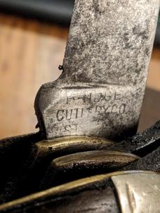 Rare 5 Blade BRIDGE CUTLERY CO Smooth Bone Serpentine Handle Pocket Knife - Late 1800's