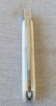 Pablo Castellani Super Tusk Native..4"..440c...Fluted/integral/doved bolsters..makers pouch/coa