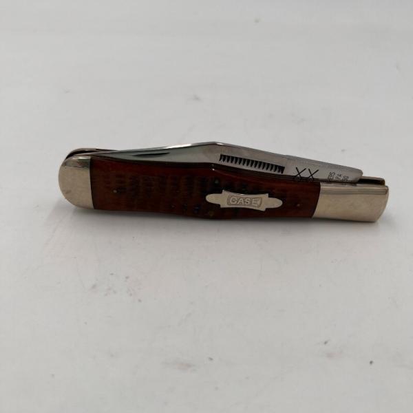 Case 1990 Classic Genuine Antique Green Bone 61050SAB Coke Bottle pocket knife
