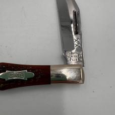 Case 1990 Classic Genuine Antique Green Bone 61050SAB Coke Bottle pocket knife