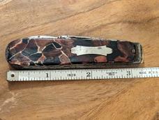 Vintage 1920-1952 Imperial Tortoise Shell Jack Knife - Good Snap