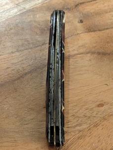 Vintage 1920-1952 Imperial Tortoise Shell Jack Knife - Good Snap