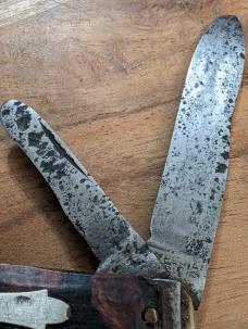 Vintage 1920-1952 Imperial Tortoise Shell Jack Knife - Good Snap