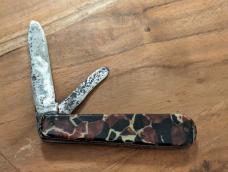 Vintage 1920-1952 Imperial Tortoise Shell Jack Knife - Good Snap